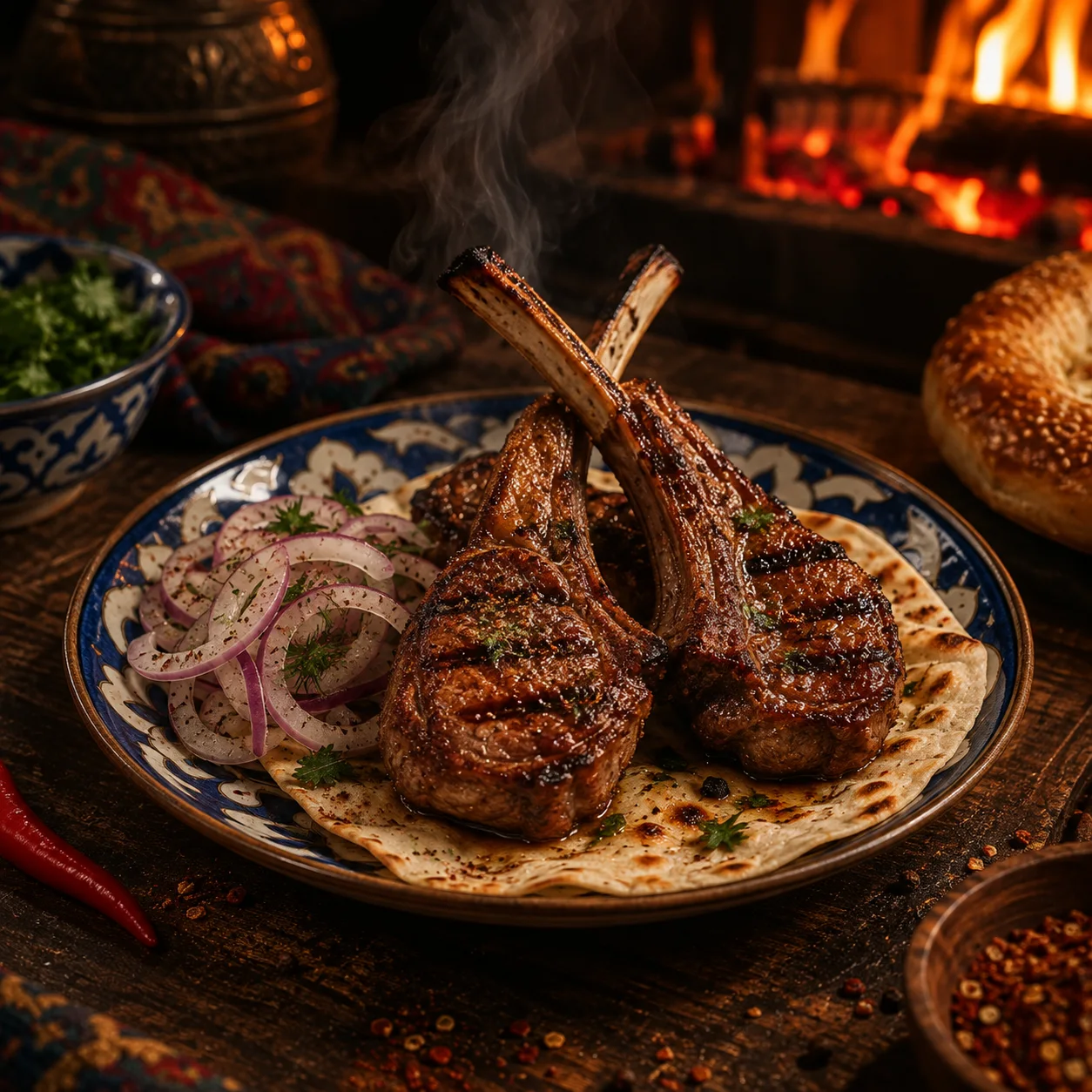 Шашлик з корейки баранини (150 г)