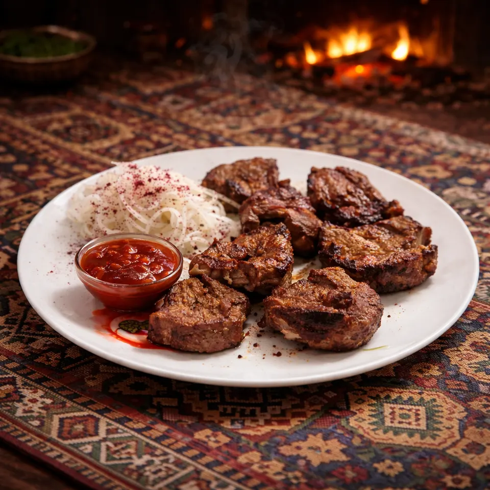 Шашлик з ніжної телячої вирізки (300г)